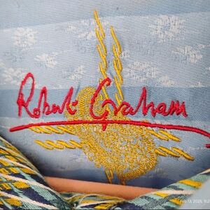 Robert Graham Blue Patterned Shirt